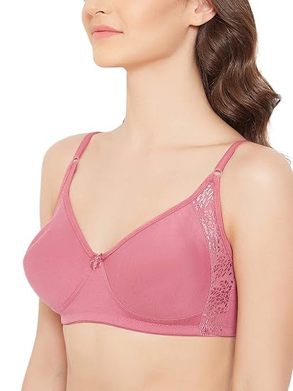 Clovia Women’s Cotton T-Shirt Bra – Non-Padded, Wire-Free Everyday Ease
